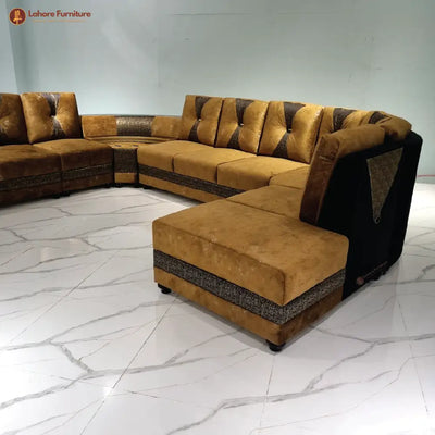 Luxurious 12 Seater L Shape Sofa # LS24