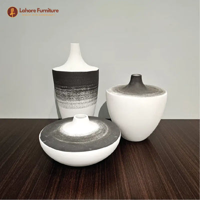 Elegant 3 Piece Set of Vase # 8