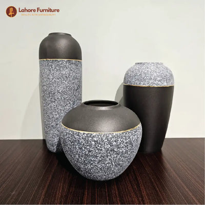 Elegant 3 Piece Set of Vase # 8