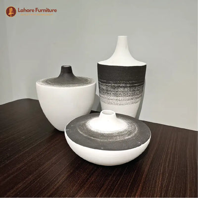 Elegant 3 Piece Set of Vase # 8