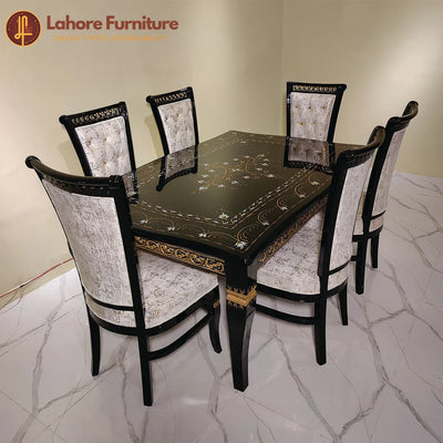 Comfortable 6 Chair Dining # SD19