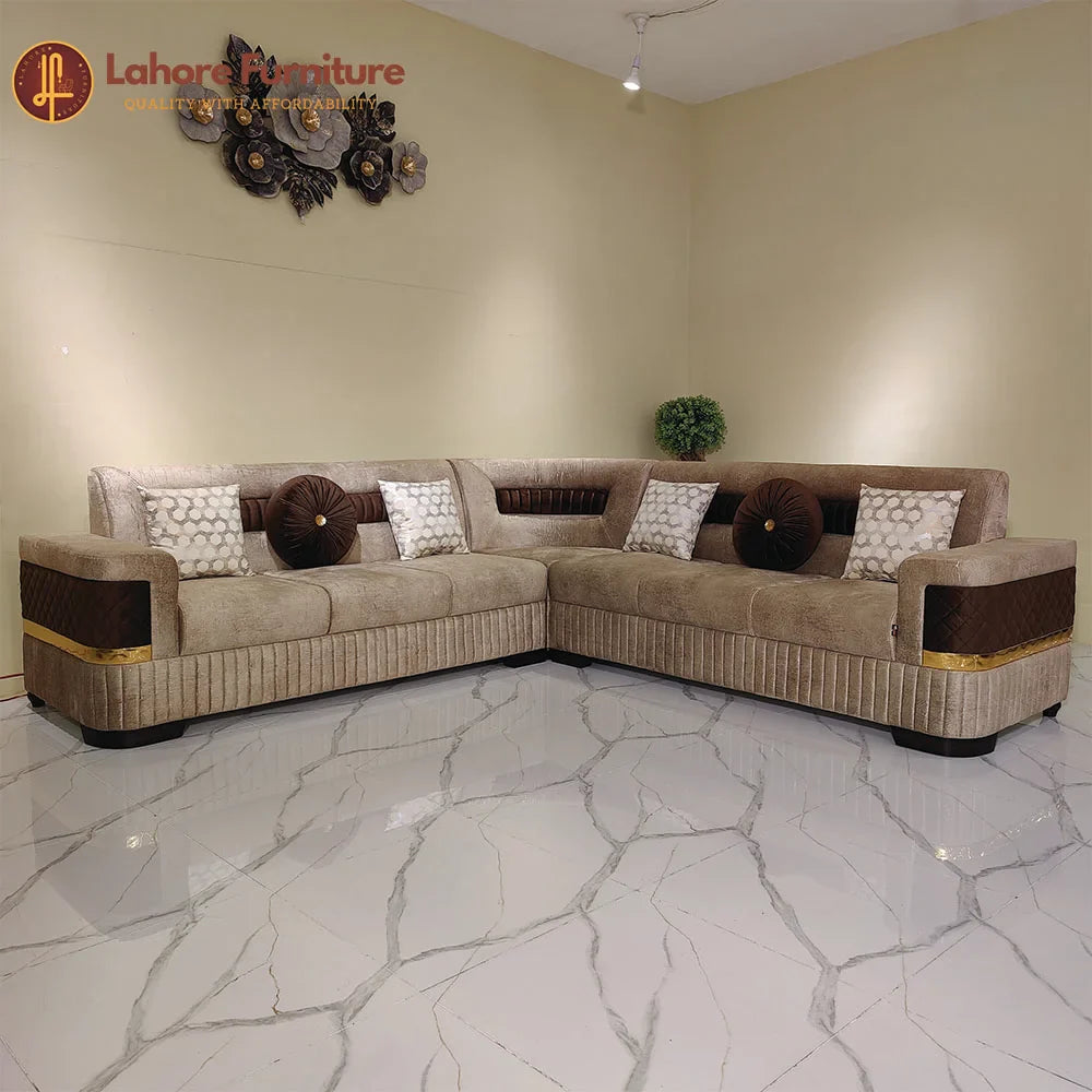 Spacious 7 Seater L Shape Sofa # LS25