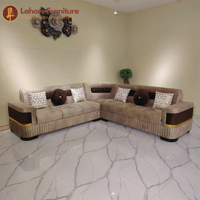 Spacious 7 Seater L Shape Sofa # LS25