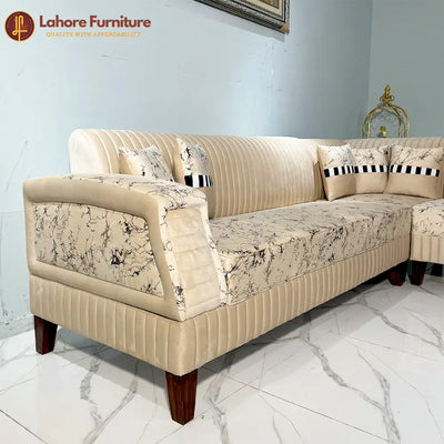 7 Seater L Shape Sofa LS31