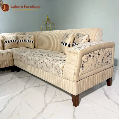 7 Seater L Shape Sofa LS31