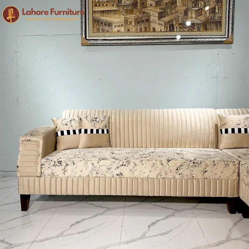 7 Seater L Shape Sofa LS31