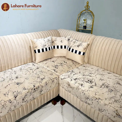 7 Seater L Shape Sofa LS31