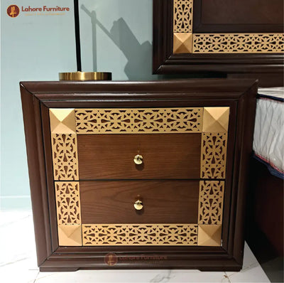 ArtisanalAntique Wooden Bed # AS05