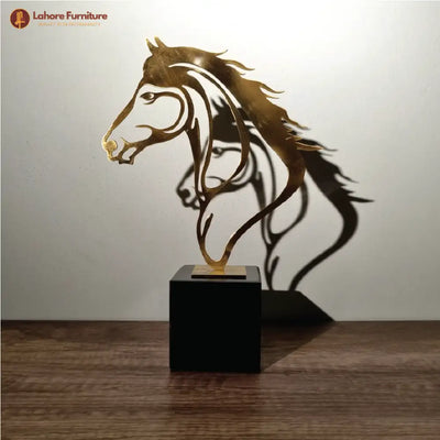 Premium Artistic Stallion 4 Brass