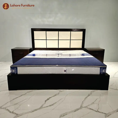 Dark Brown King Size Bed # AS18