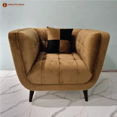 Classic Design Wooden Loveseat Sofa