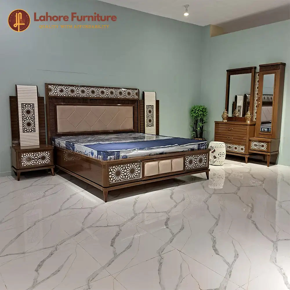 Beautiful Flower Design Bed Set