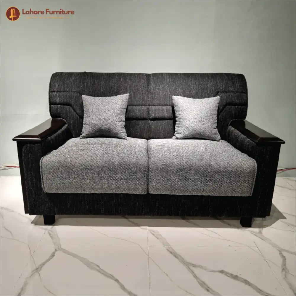 Comfortable and Elegant GrandGrove Wooden Couch