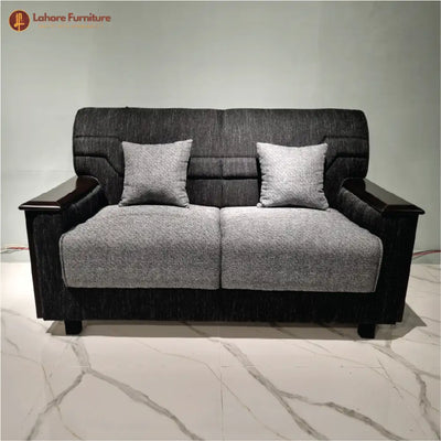 Comfortable and Elegant GrandGrove Wooden Couch