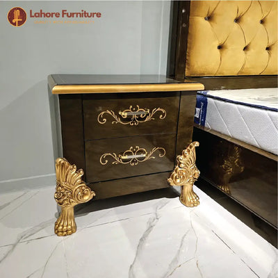 GrandeurGrove Styled Bed