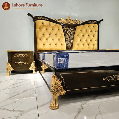 GrandeurGrove Styled Bed