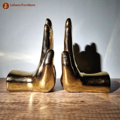 Decorative Hand Bookends