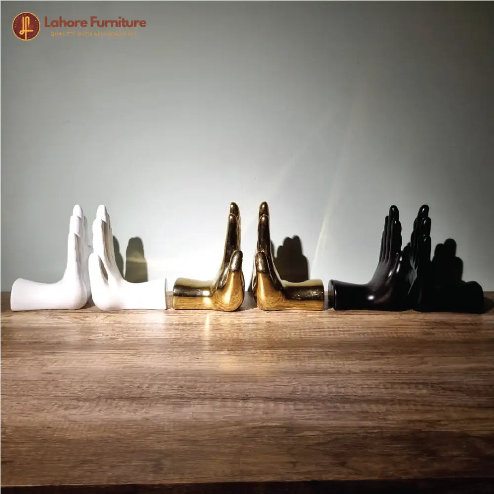 Decorative Hand Bookends