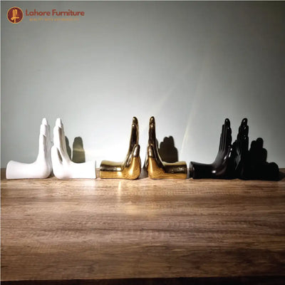 Decorative Hand Bookends