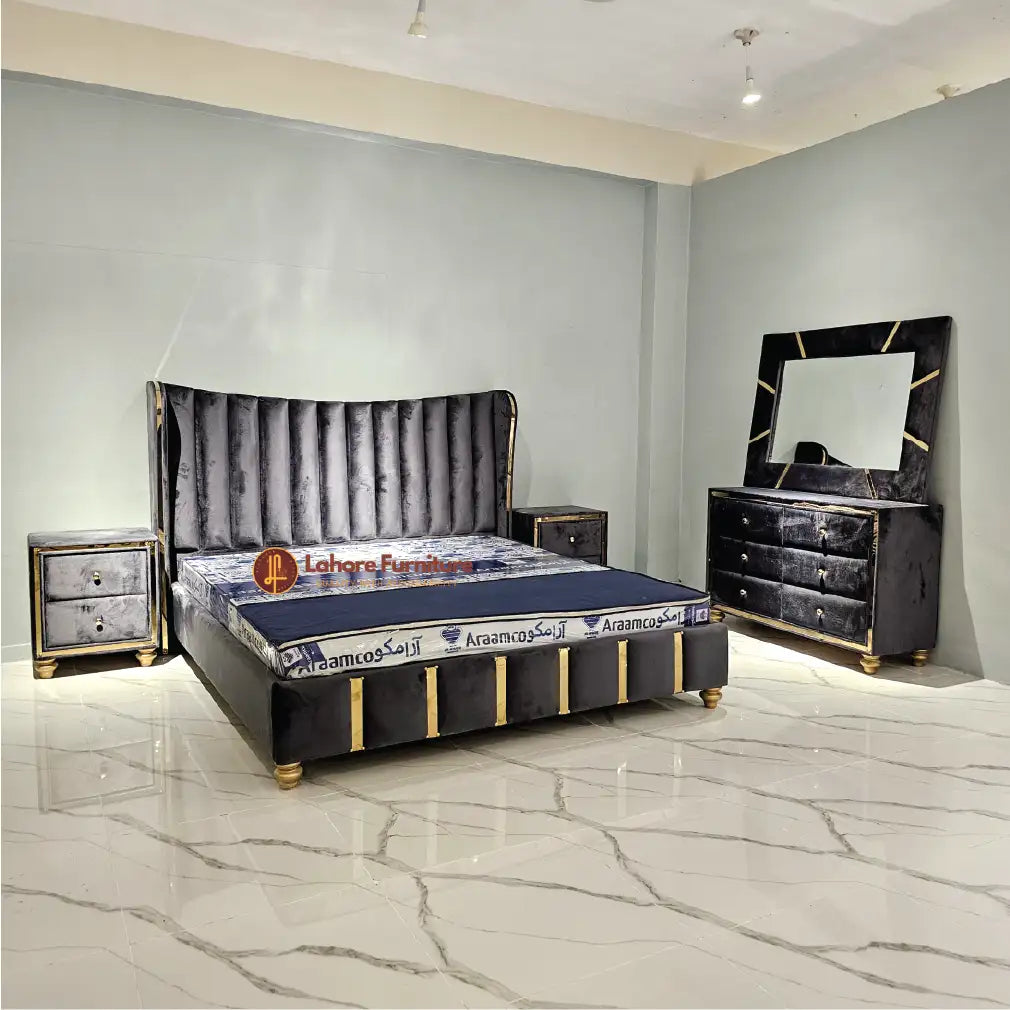 Contemporary Bedroom Bed Set # PS07
