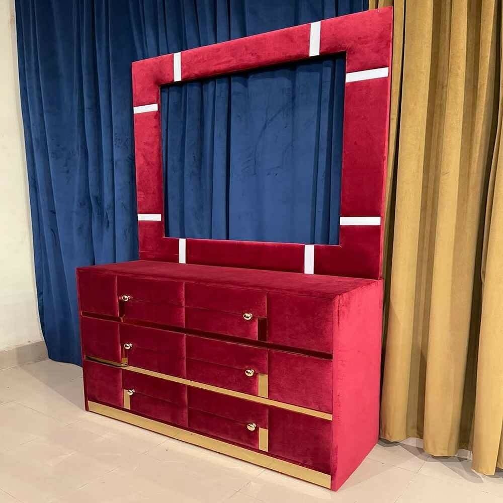Red Leaf King Size Bed # PS03
