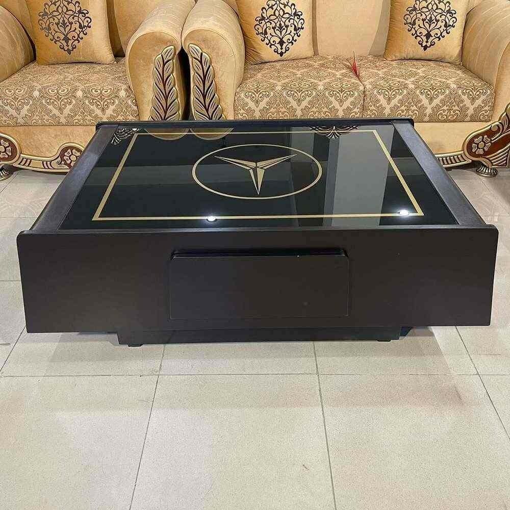 Luxury & Style Mercedes Logo Center Table