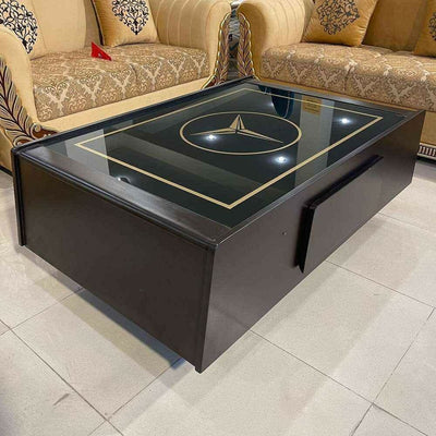 Luxury & Style Mercedes Logo Center Table