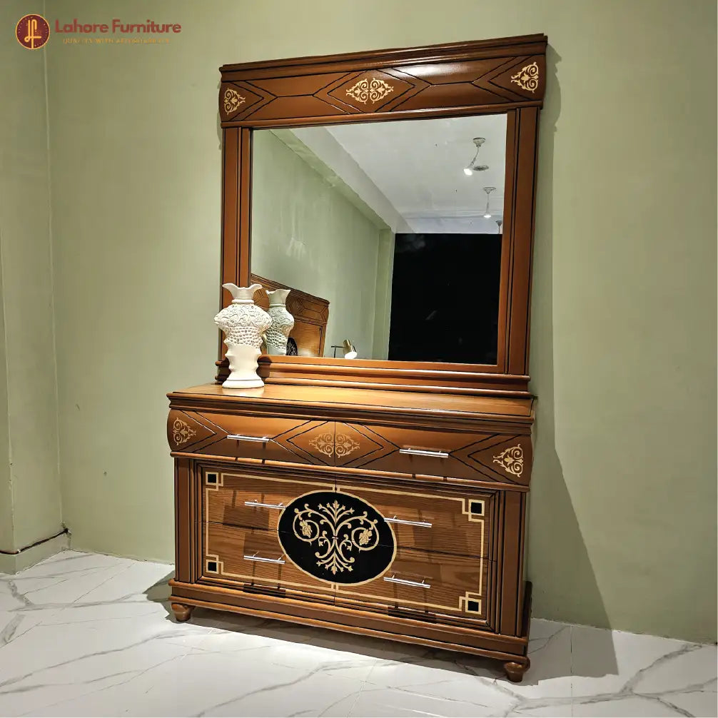 Elegant Design Polished Bed # AS12