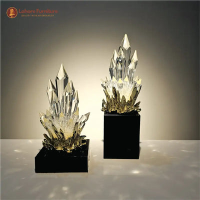 Small Marble Base Cristal Tree