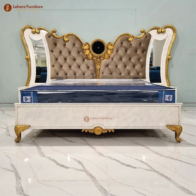 Elegant & Stylish White Bed Set