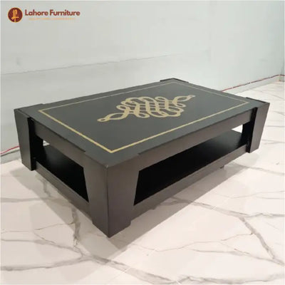Square Glass Top Center Table # CT40