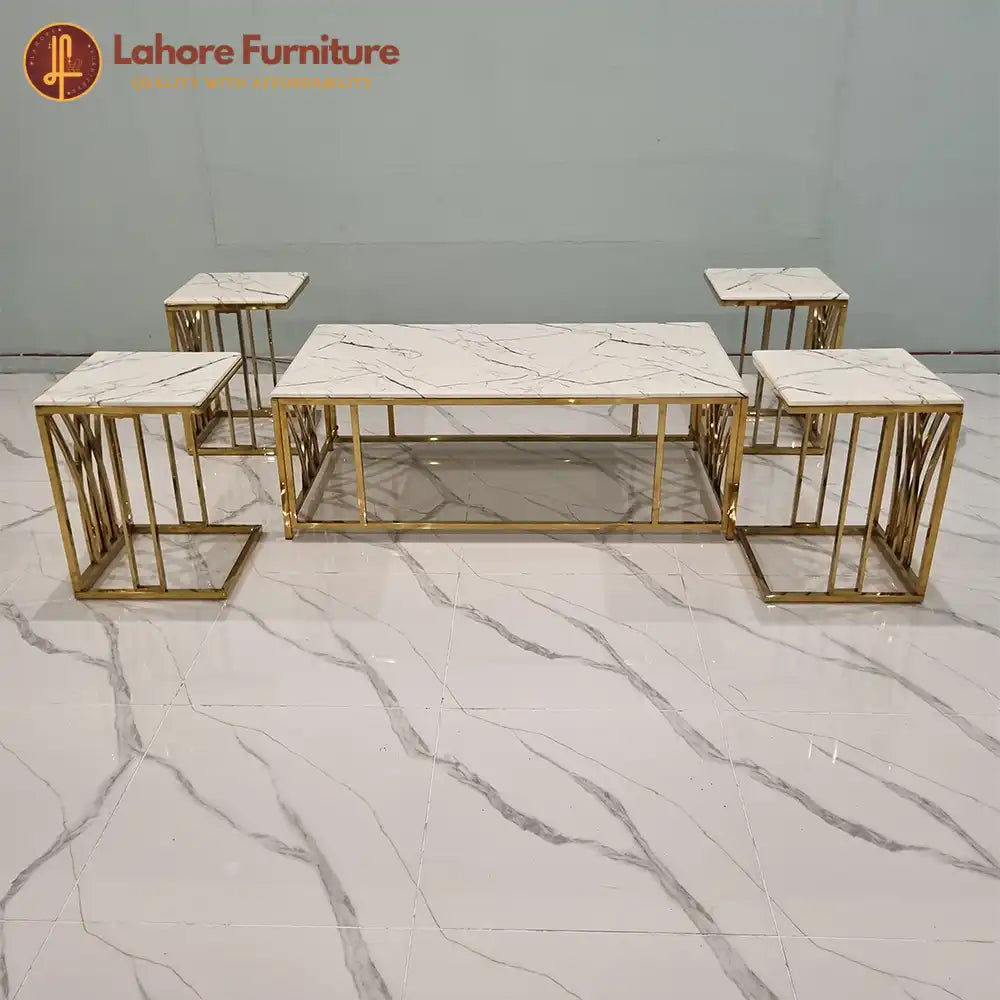 Functional 5 Piece Modern Table Set