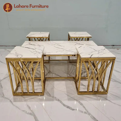 Functional 5 Piece Modern Table Set