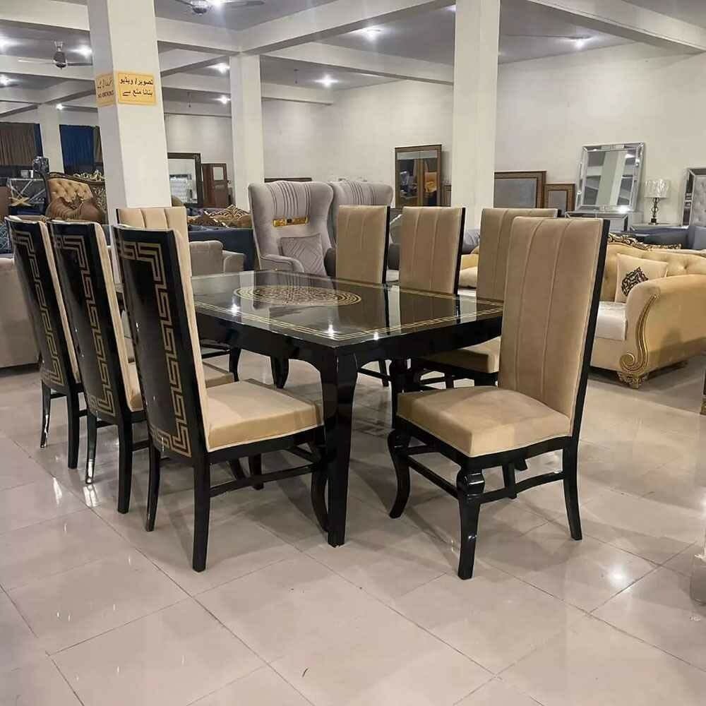 Modern Elegance Moon Dining Table