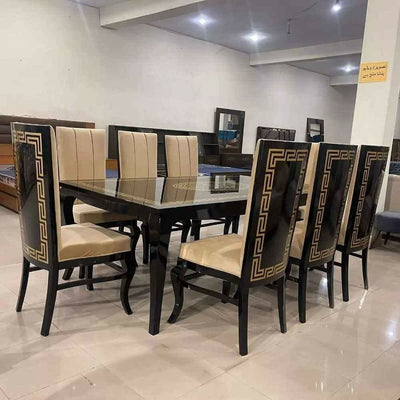 Modern Elegance Moon Dining Table