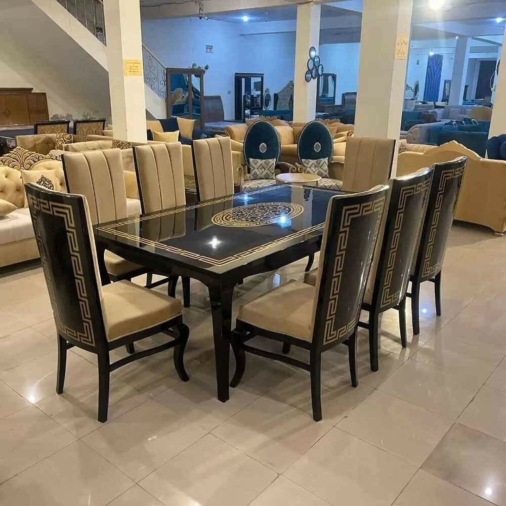 Modern Elegance Moon Dining Table
