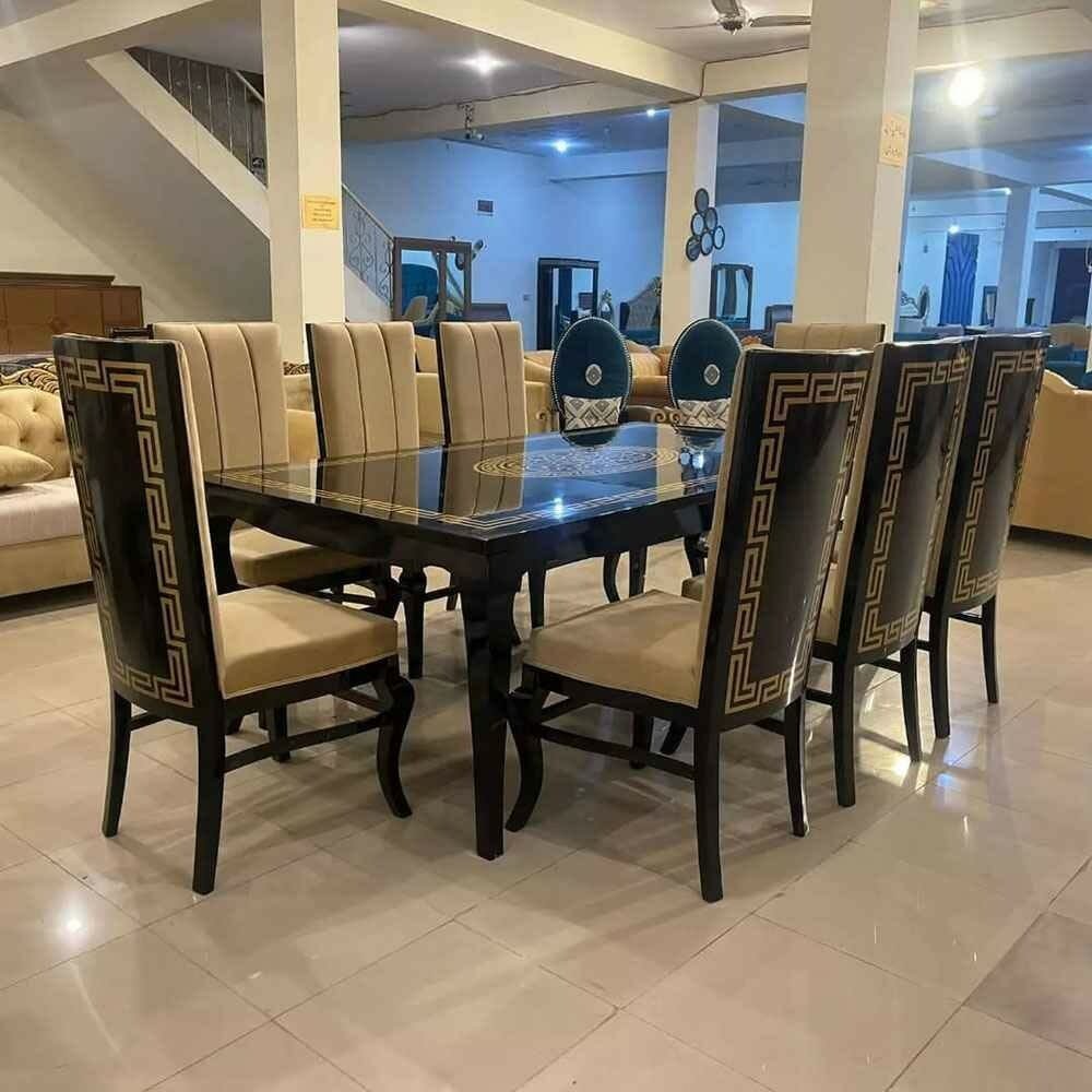 Modern Elegance Moon Dining Table